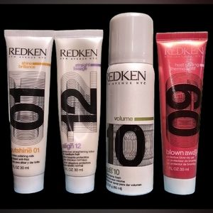 Redken - Lot of 4 Hair Products Travel Size